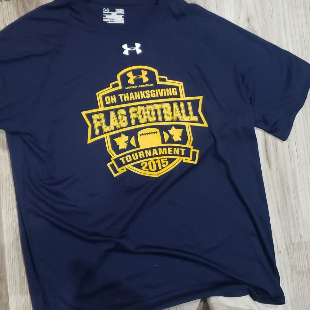 UA products shorts are Large sweatshirt and shirts